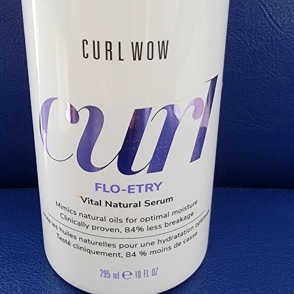 Curl Wow Curl Flo-etry Vital Natural Serum NEW Full Bottle - Picture 6 of 12